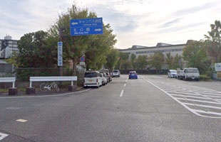 神戸市中央区受付センター神戸学院大学を左手